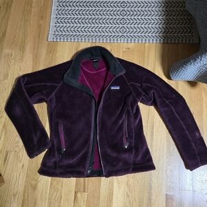 Patagonia R Purple Fleece Jacket